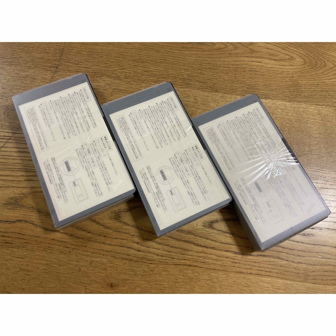 SONY - 【VHSビデオテープ】3本セット（ソニー）の通販 by KM's shop