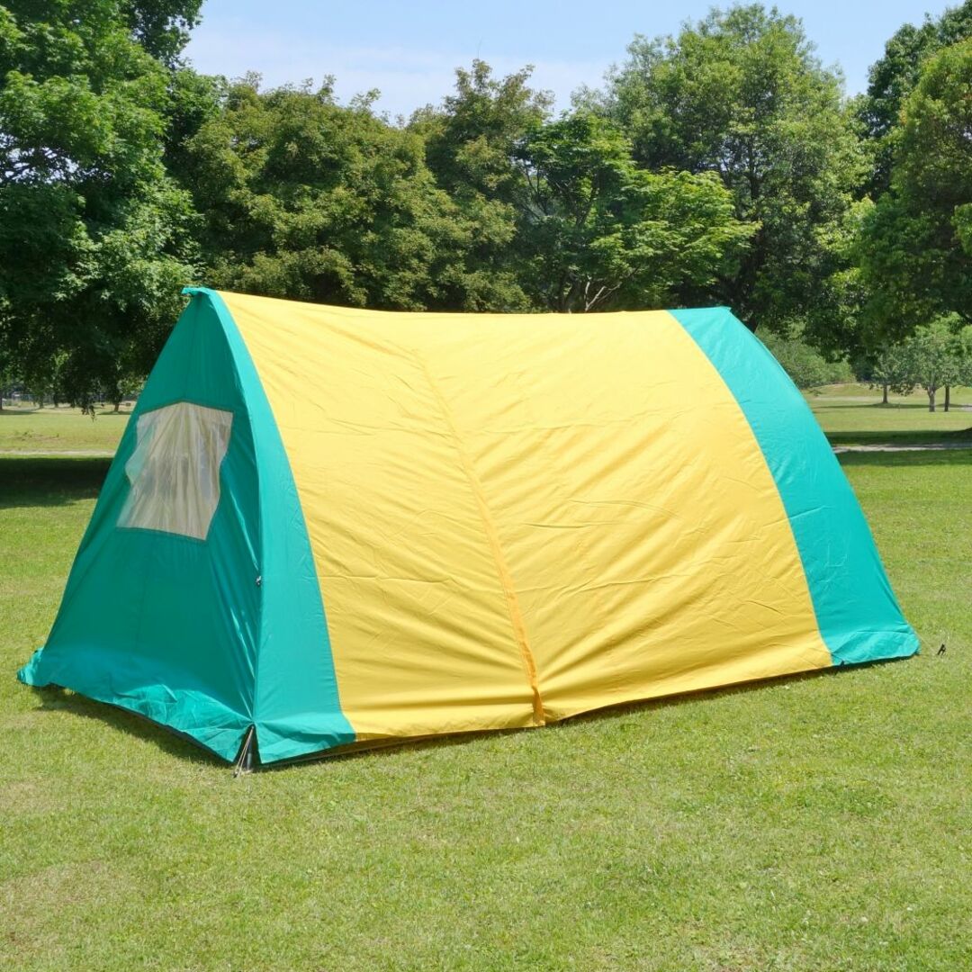 Vintage ダンロップ DUNLOP ダルセパクト キャンピング 5人用 テント A