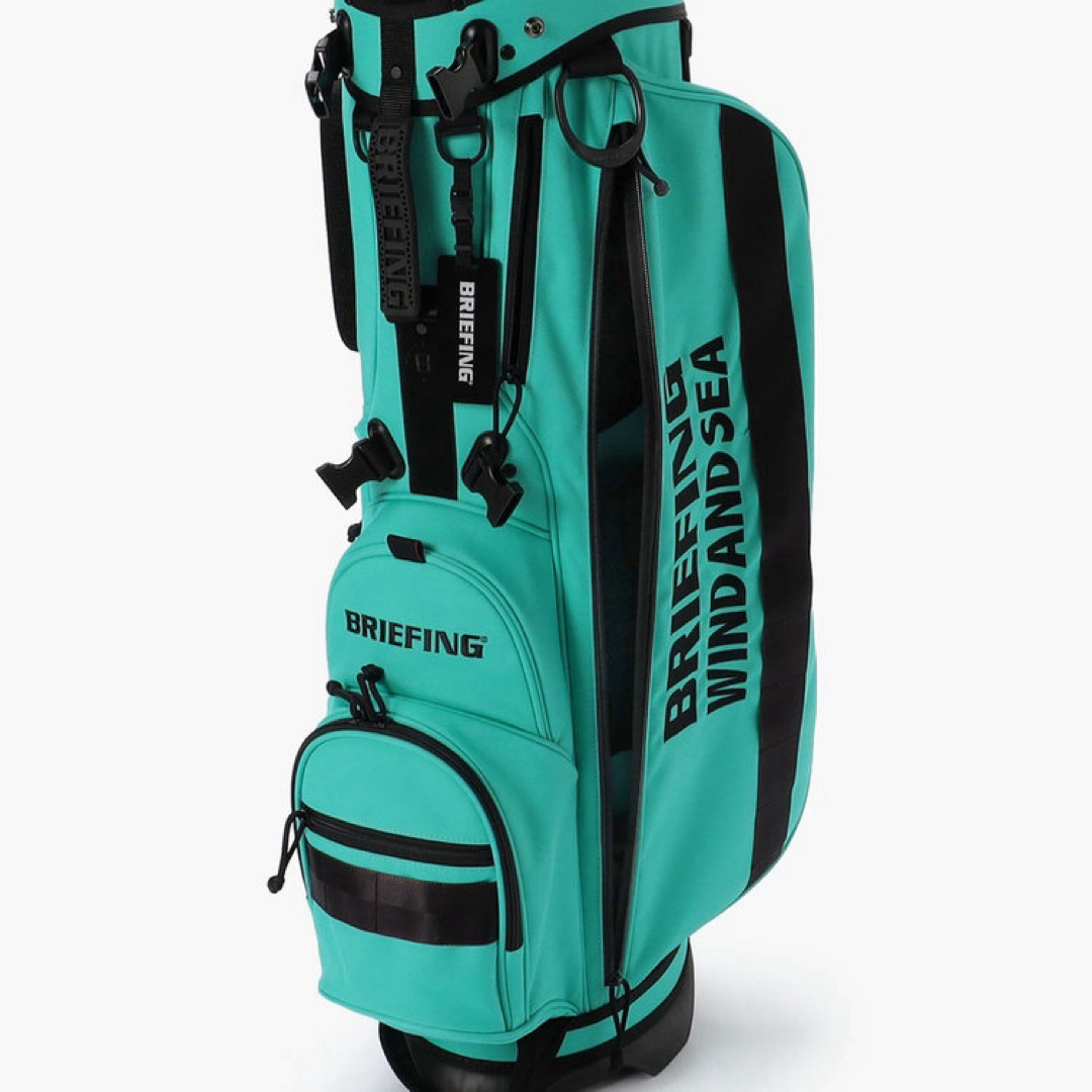 BRIEFING - 超希少 BRIEFING WIND AND SEA キャディバッグ ミント