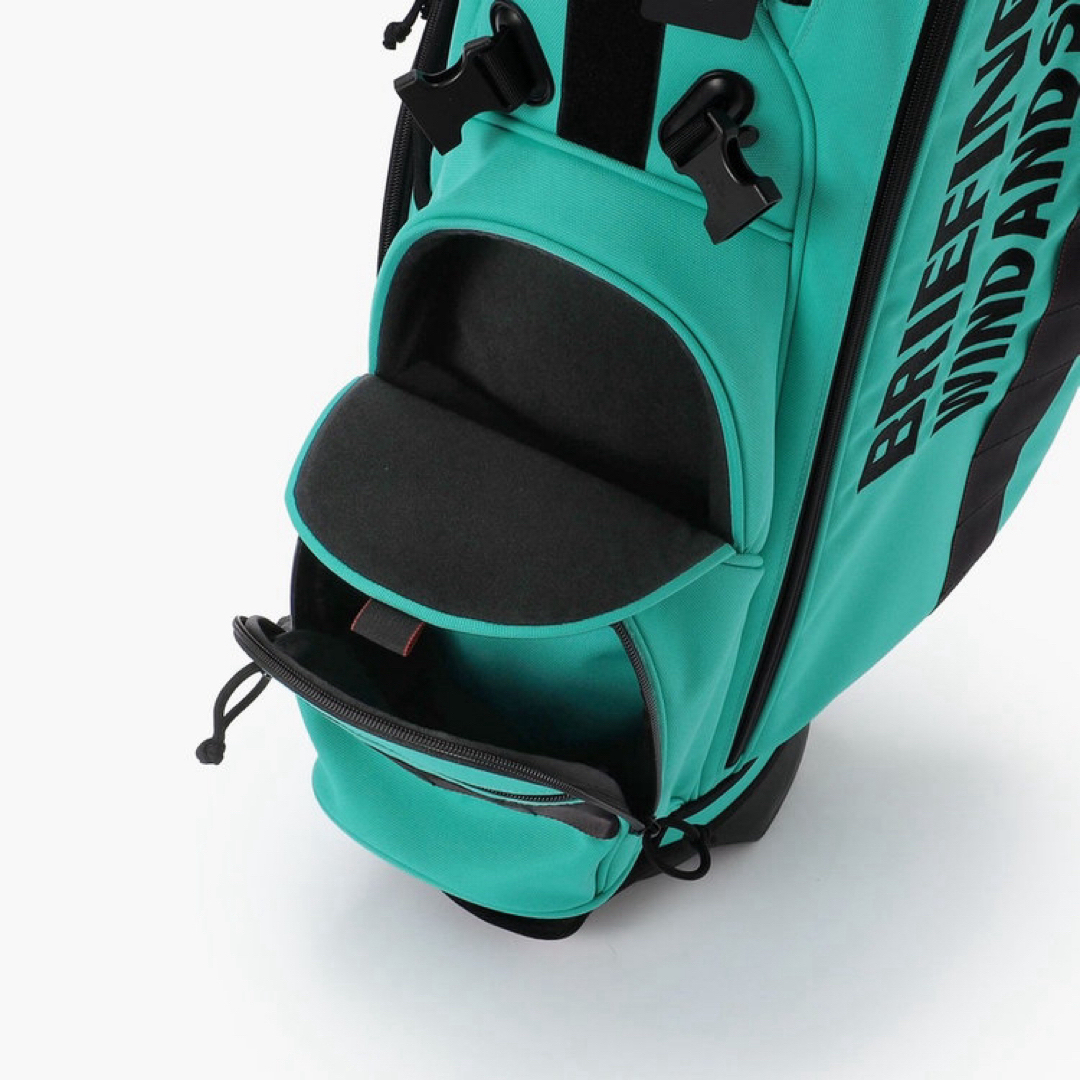 BRIEFING - 超希少 BRIEFING WIND AND SEA キャディバッグ ミント