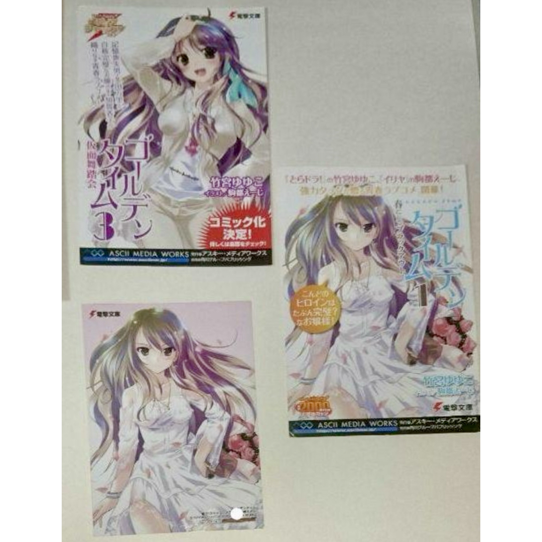 角川書店 - とらドラ！ 絶叫先生 直筆 逢坂大河イラストサイン入り3巻