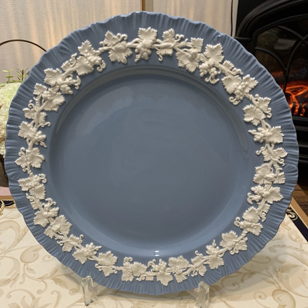 WEDGWOOD - 希少 ウェッジウッド エンボスド クイーンズウェア ディナ