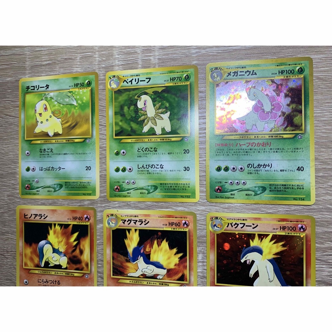 ポケモン - Neoプレミアムファイル：メガニウム/バクフーン/オーダイル