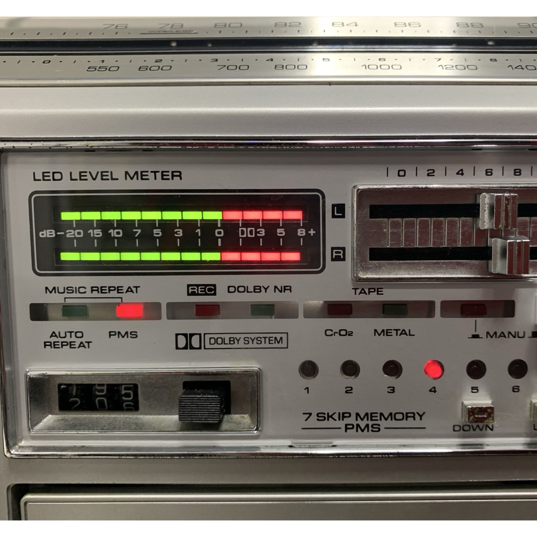 PIONEER - 動作品 パイオニア PIONEER SK-95 ラジカセ 昭和レトロ