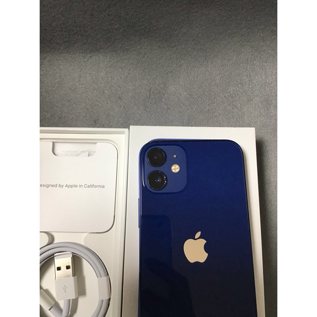 iPhone - 中古 国内版 SIMフリー iPhone12 mini 128GB ブルー色の通販