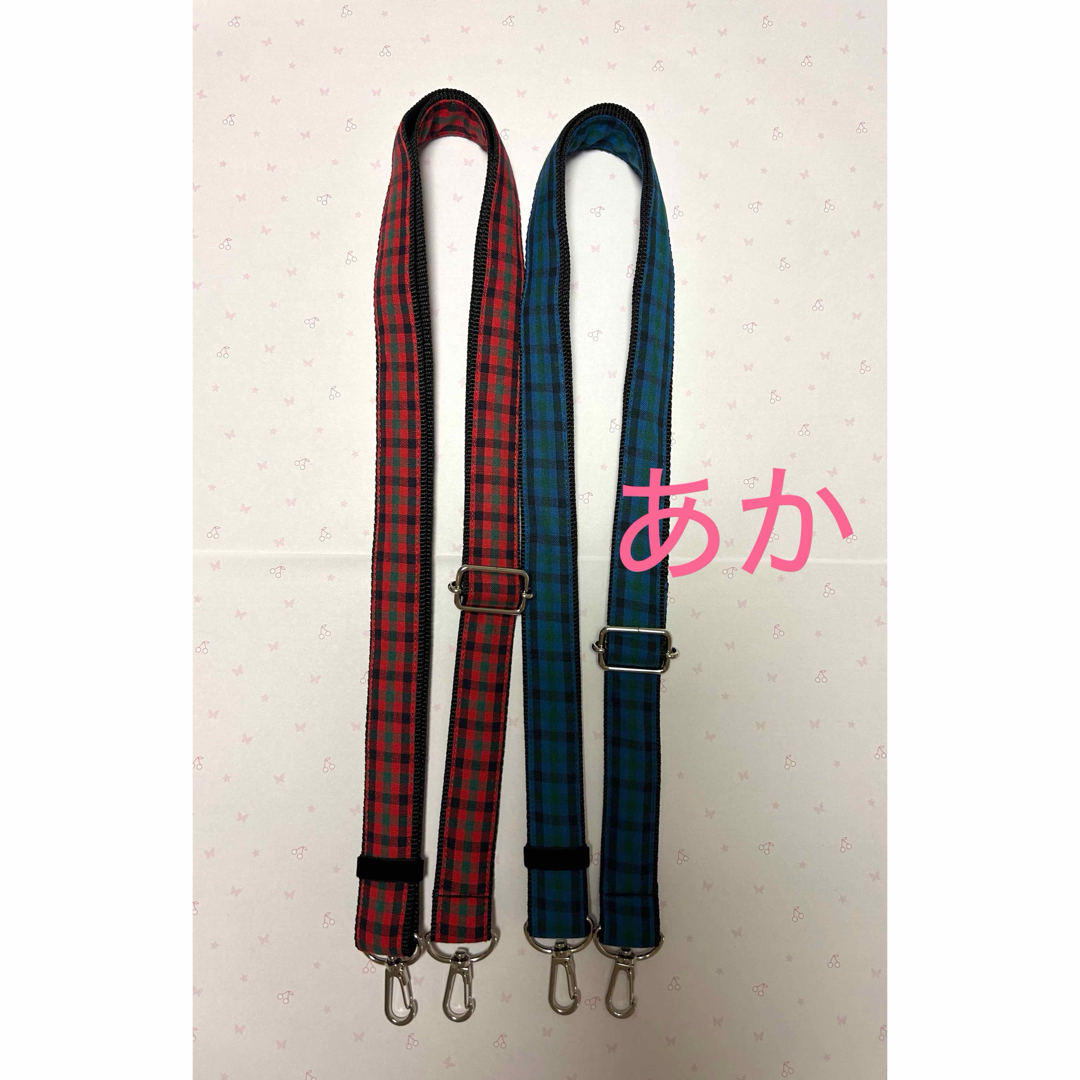 ファミリアチェック ショルダーストラップ iPhone スマホ 挟むだけの