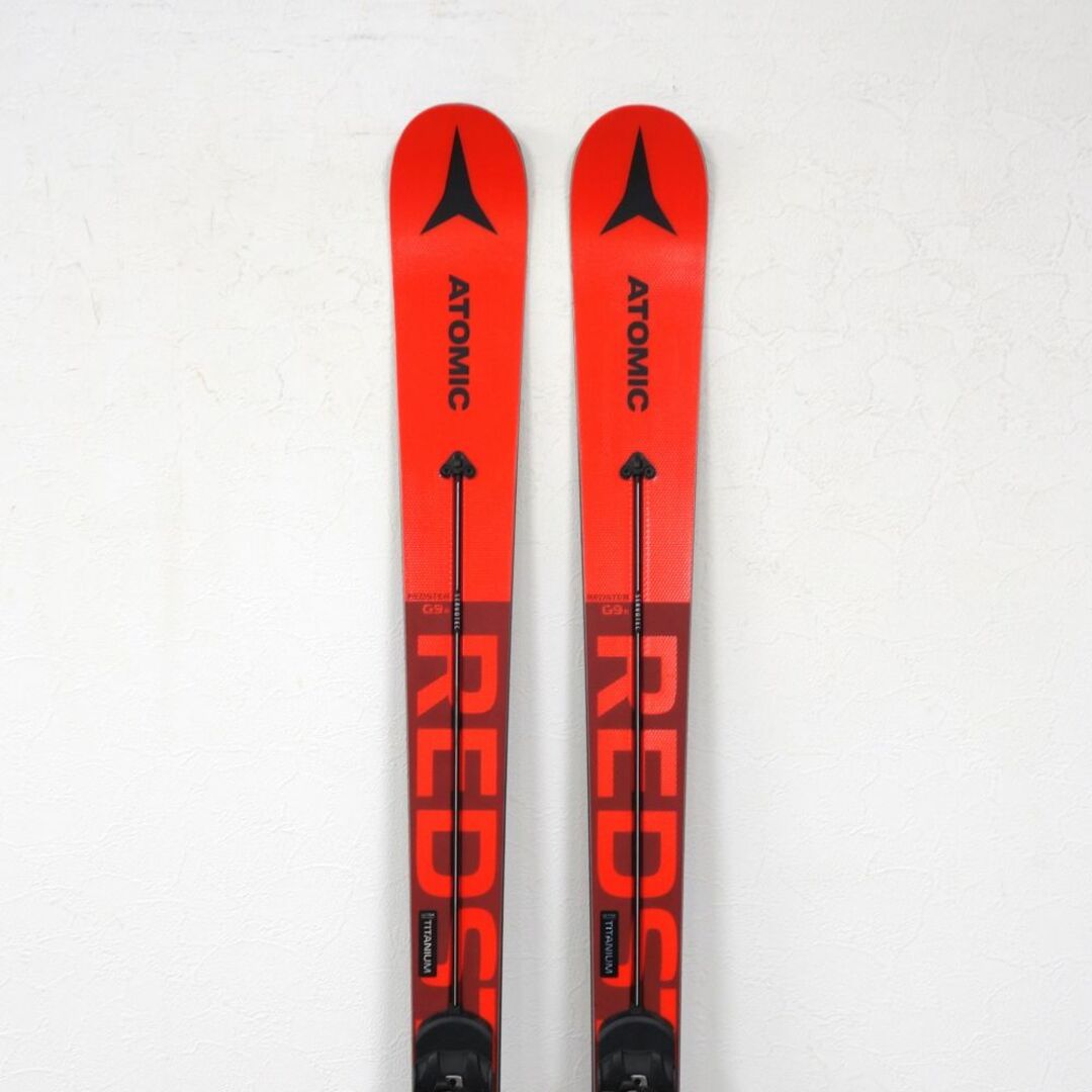 美品 アトミック ATOMIC REDSTER G9 R 177cm ビンディング X12 レッド