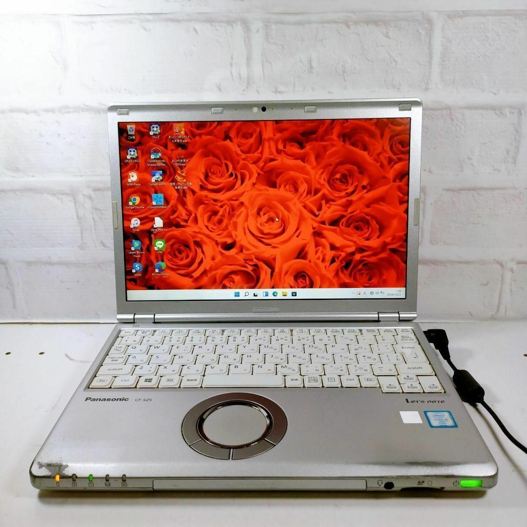 Panasonic - SSDメモリ8gbCore i5レッツノートパソコンWindows11カメラ