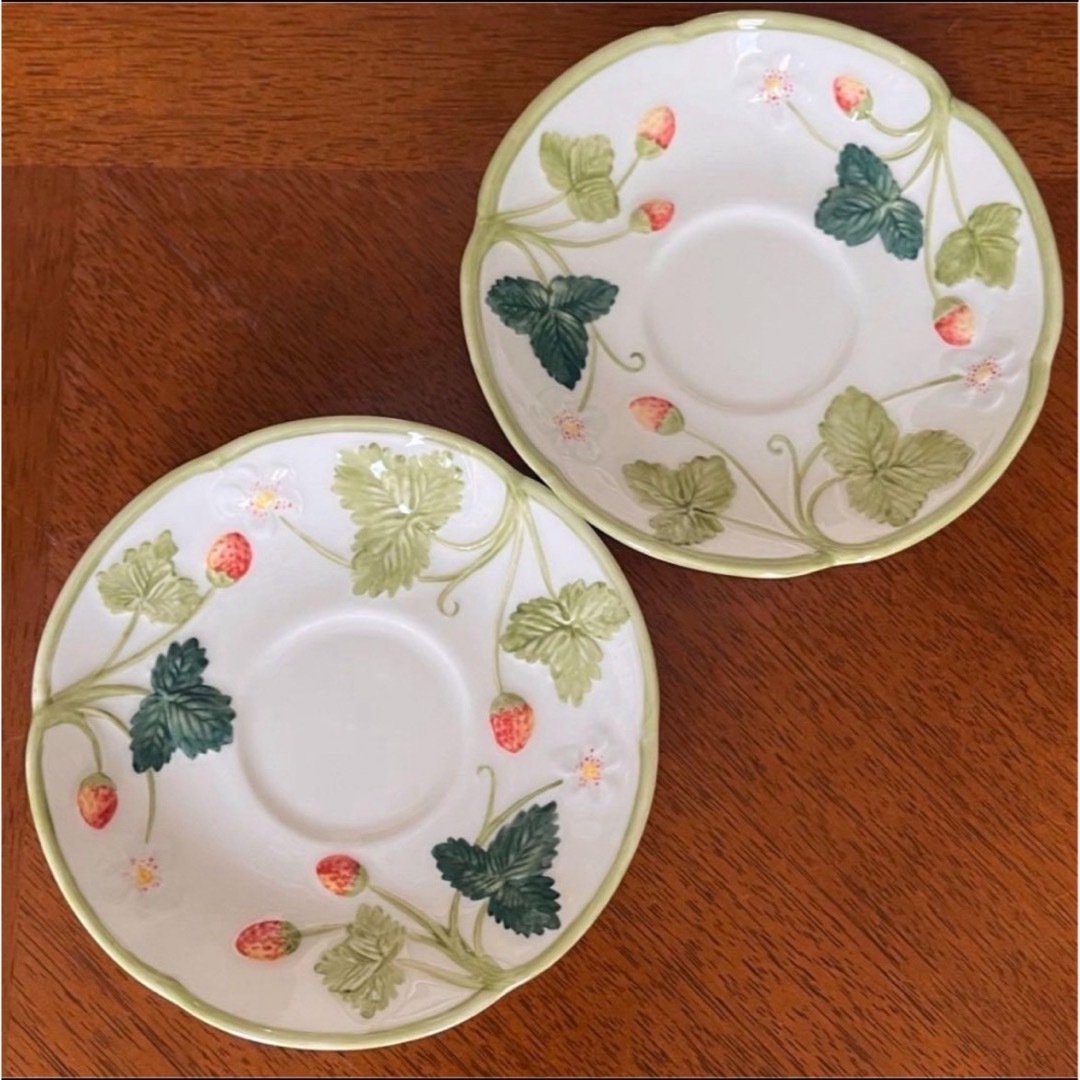 MINTON - 【希少品】ミントン☆ヴィクトリアストロベリー☆手描きC/S 2