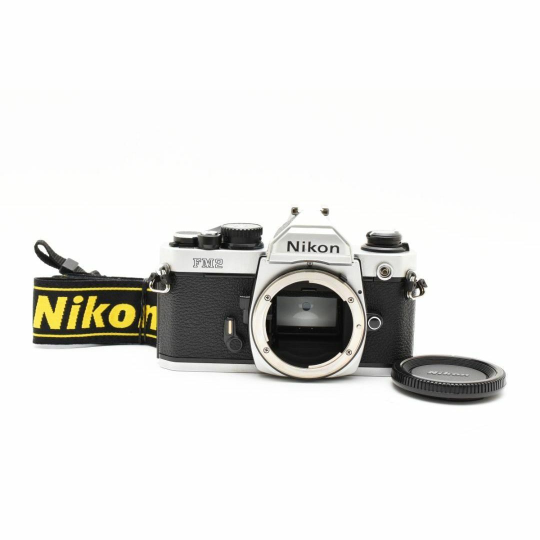 Nikon - 超美品 ニコン NEW FM2 シルバー フィルム モルト新品交換済