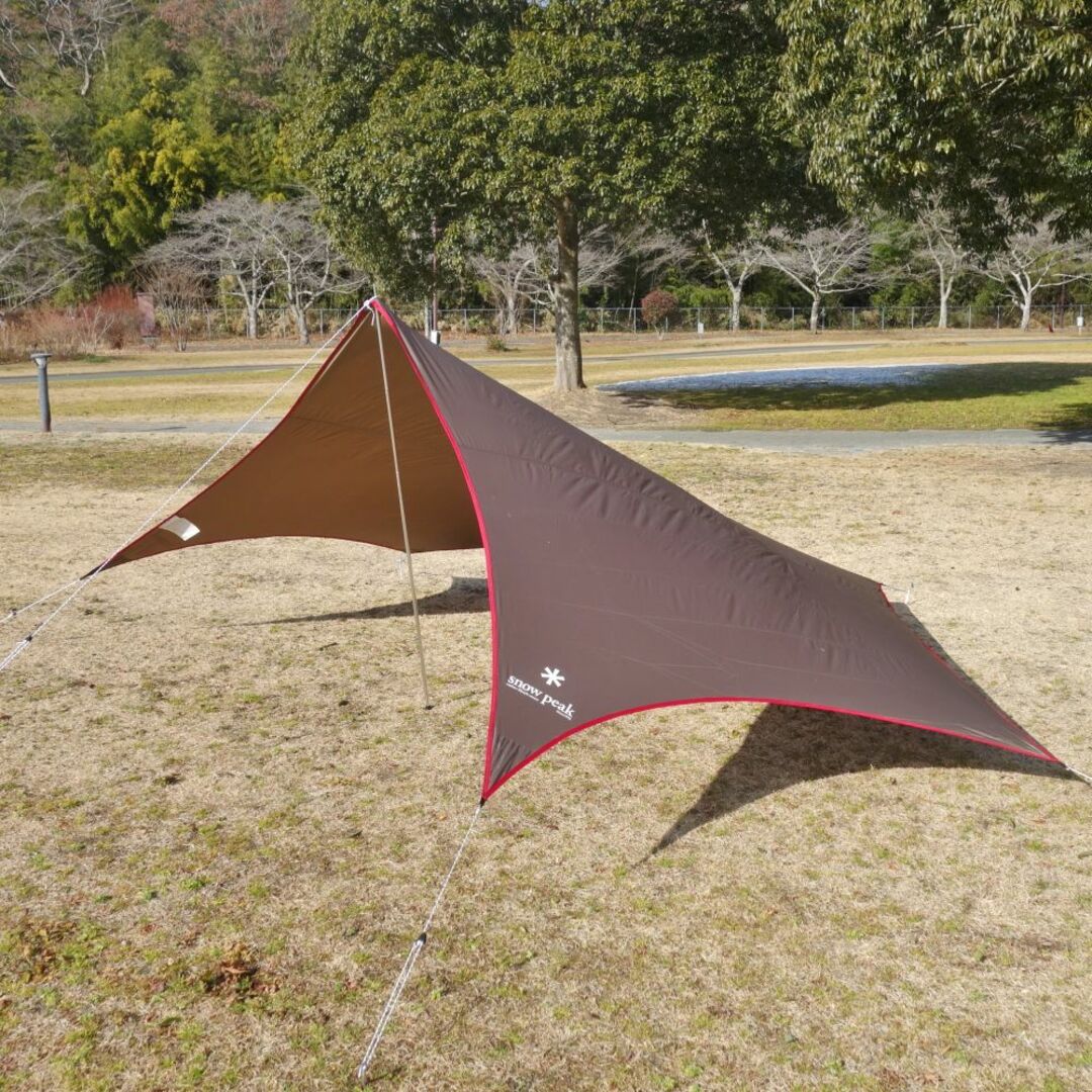 美品 スノーピーク snowpeak ライトタープ ペンタ シールド STP-381