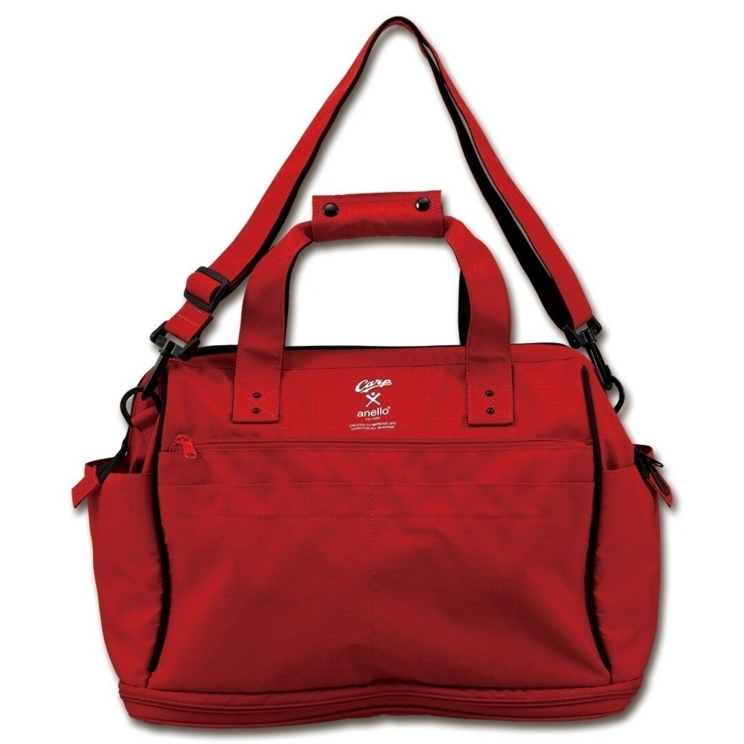 anello - カープ×anello 2way拡張ボストンバッグ2025！限定完売品！の