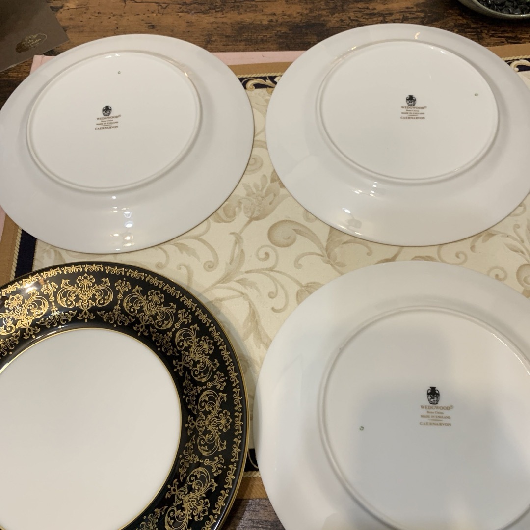 WEDGWOOD - 未使用 ウェッジウッド カーナボン 20.5cmデザートプレート