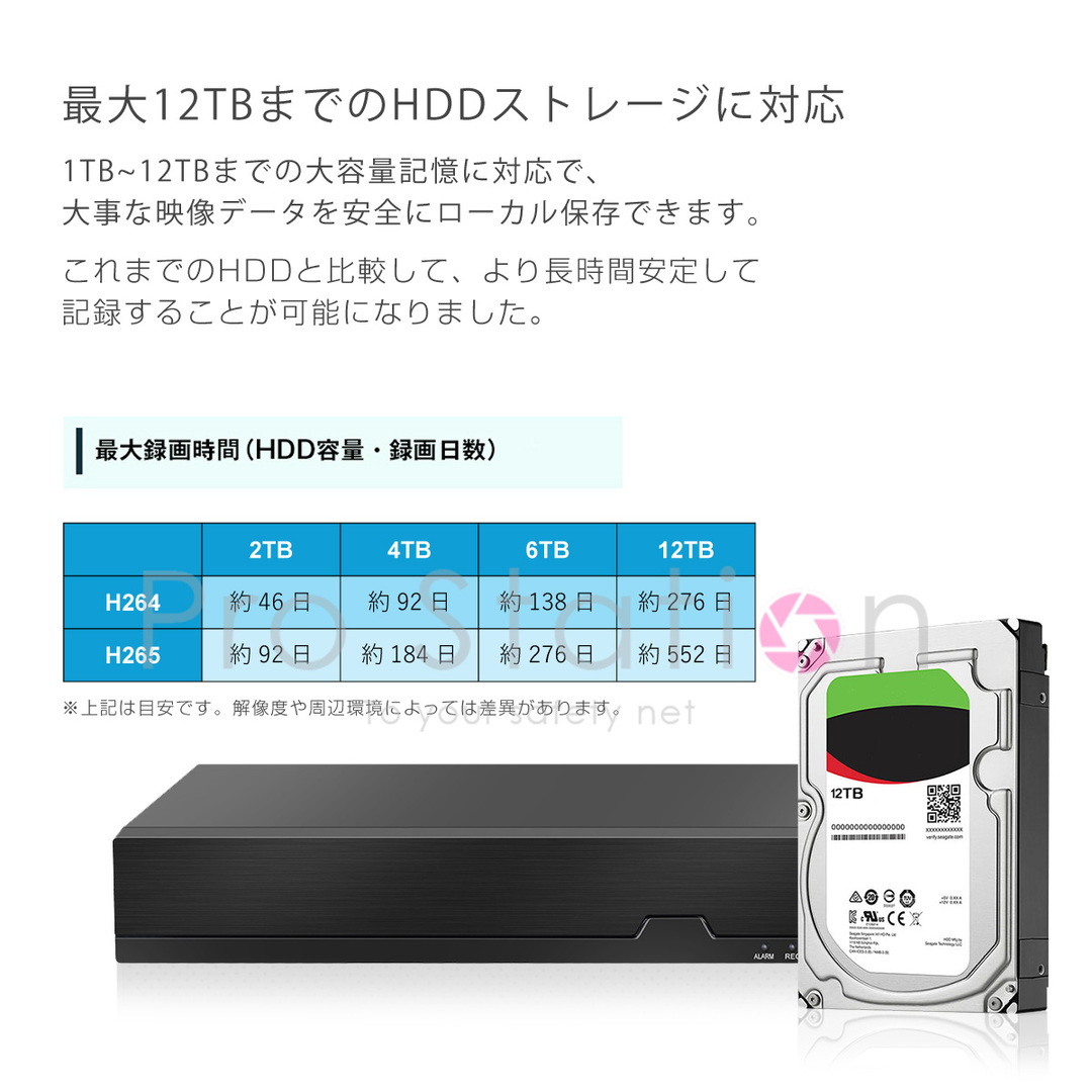 NVR 防犯カメラ16台セット スマホ監視 初期不良交換保証「NVR58x16」の