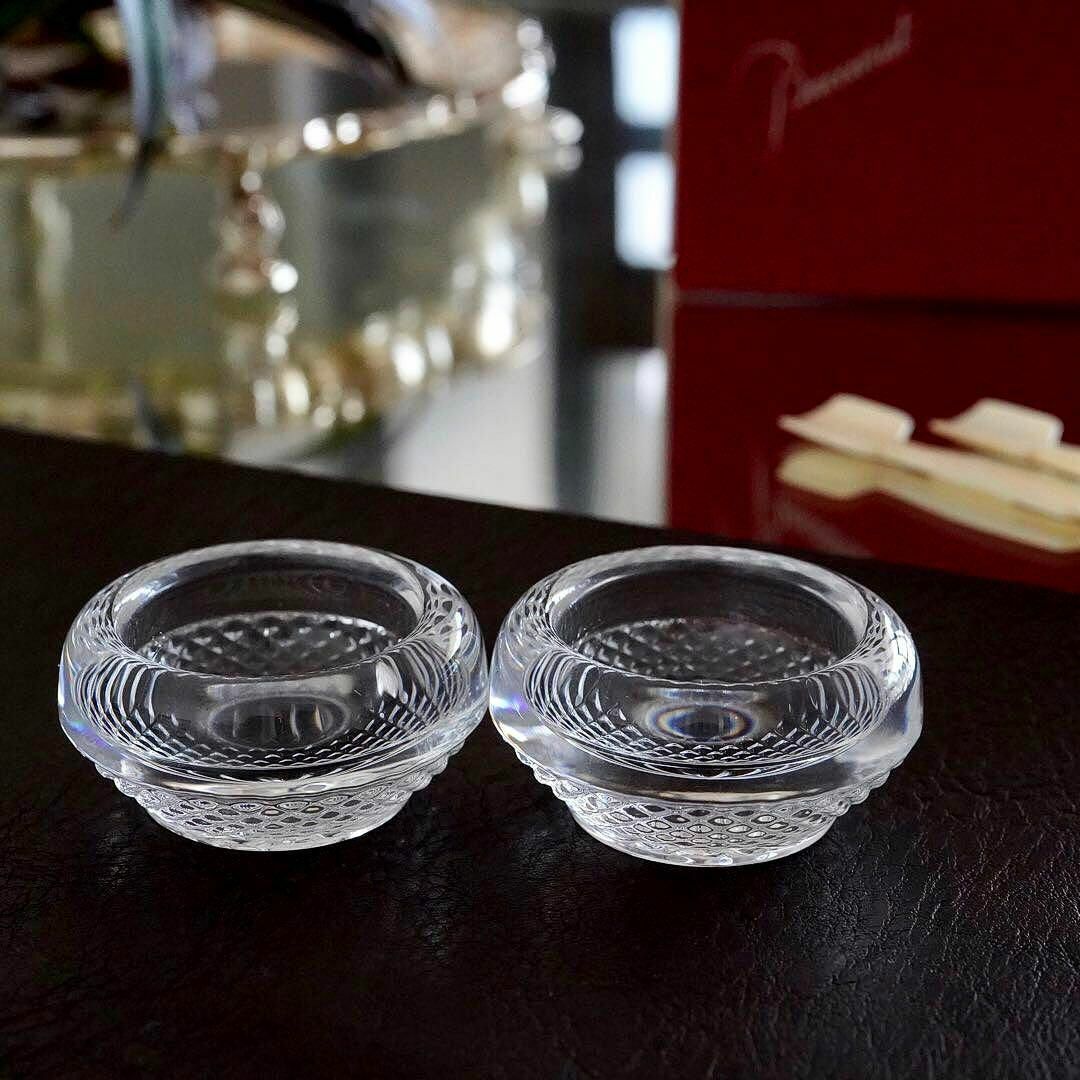 オールドバカラBACCARATバッキンガム☆ソルト＆ペッパー 塩胡椒 調味料入れ