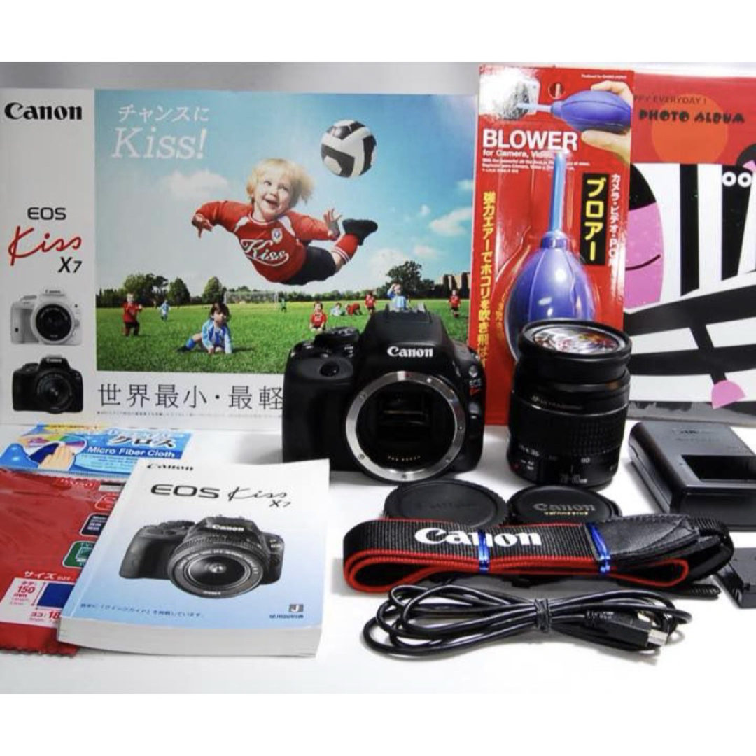 Canon - ❤美品❤初心者オススメ❤️スマホ転送OK❤️kiss X7❤届いて