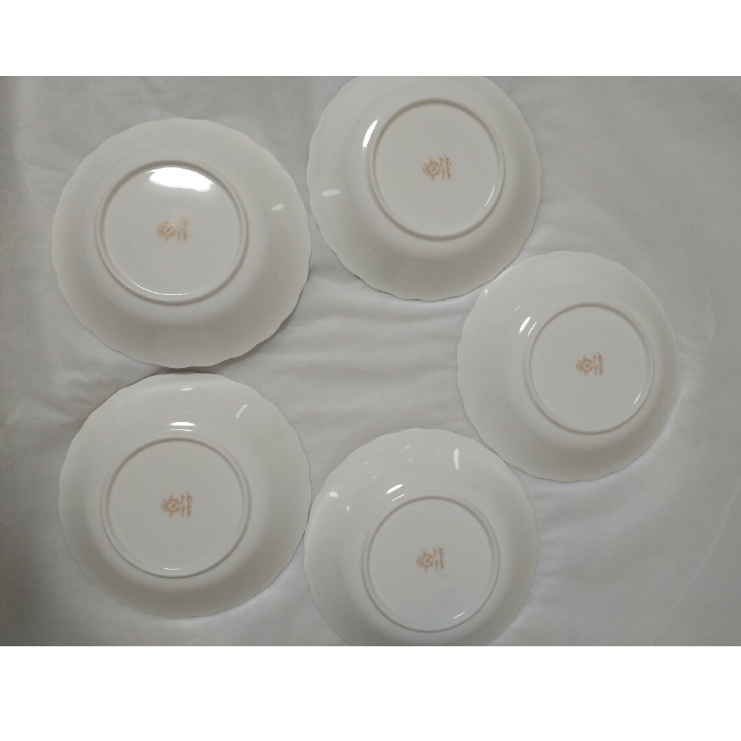 Noritake - 【廃盤品14枚セット】ノリタケ エンボスホワイト ボーン