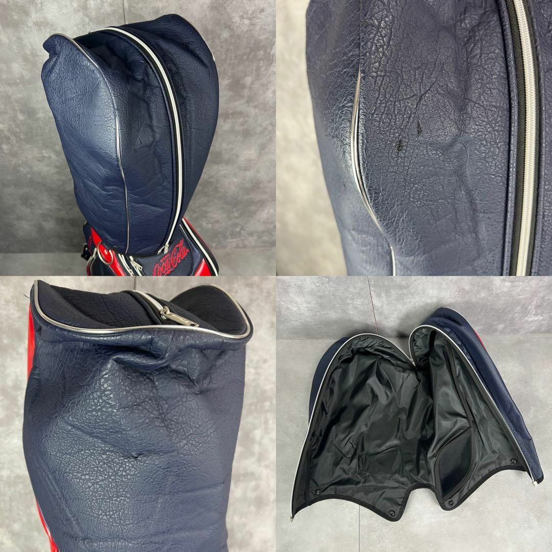 コカ・コーラ - 希少品 コカコーラ キャディバッグ カート式 8分割