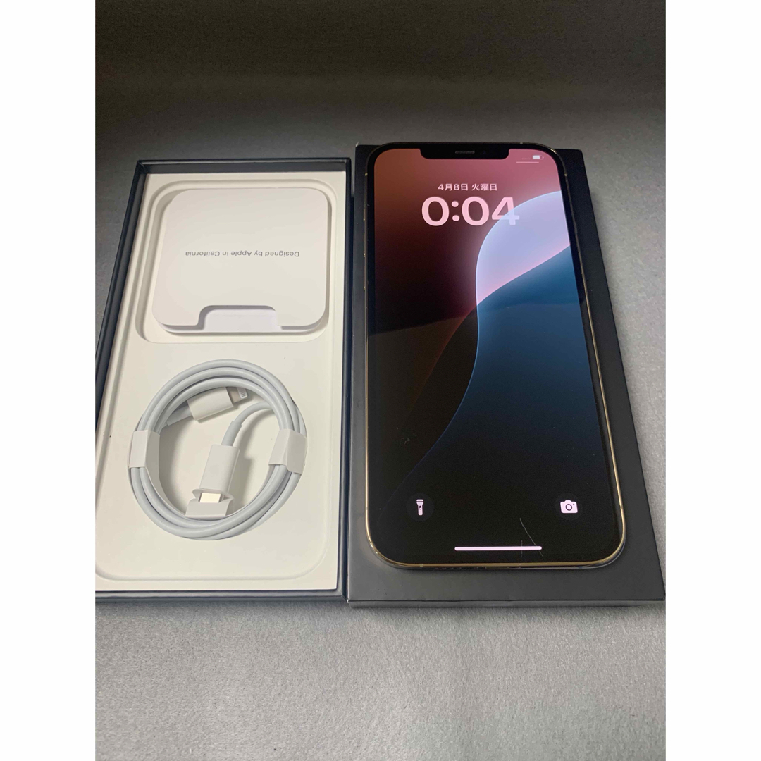 国内版 SIMフリー iPhone12 Pro Max 256GB ゴールドの通販 by