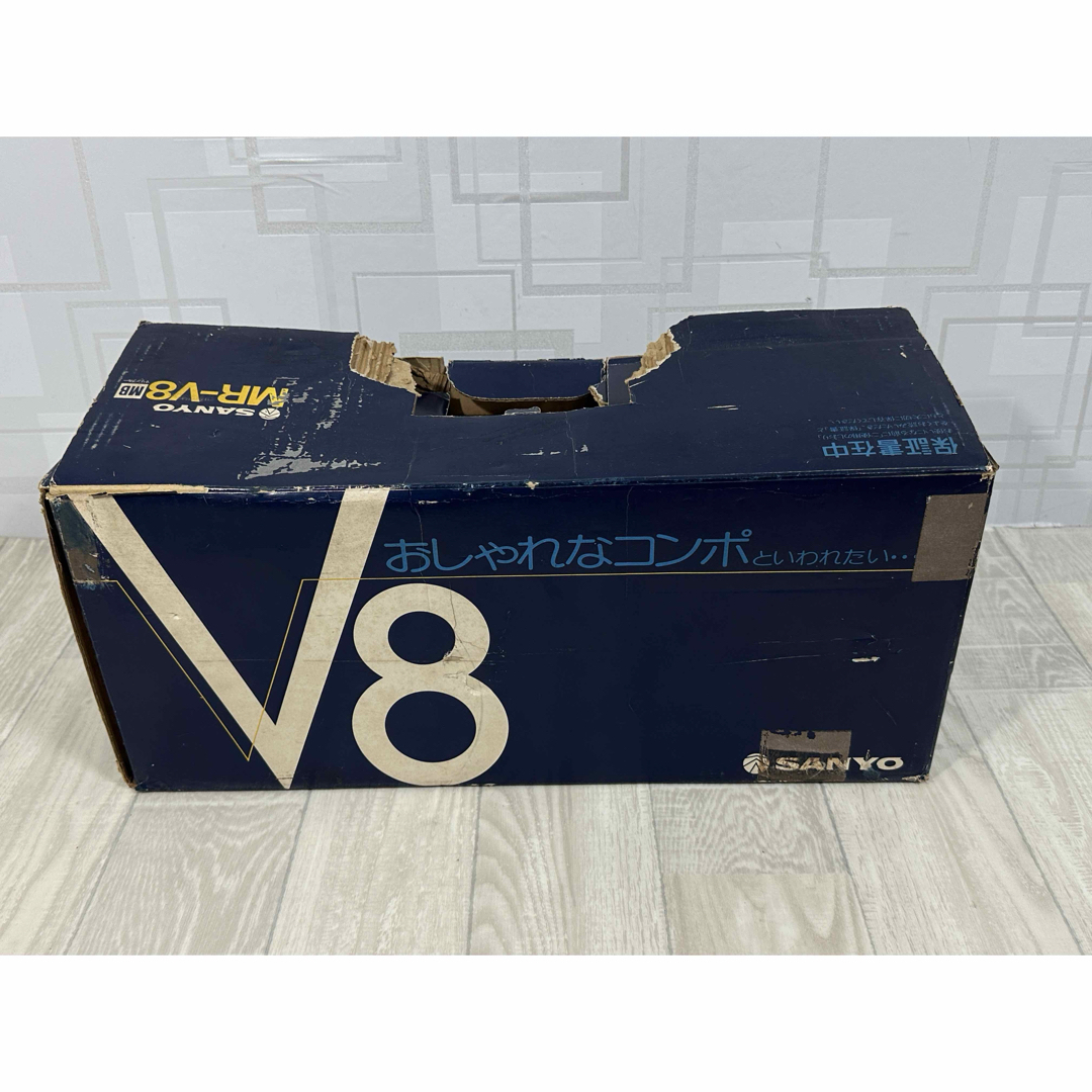 SANYO - 【希少・元箱付】SANYO ラジカセ MR-V8｜昭和レトロ ラジオの