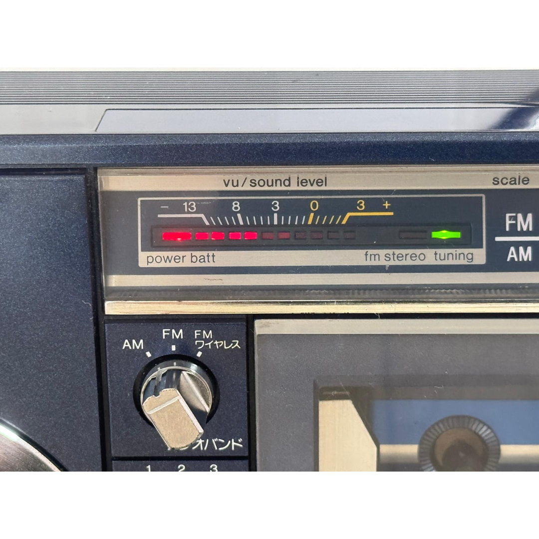 SANYO - 【希少・元箱付】SANYO ラジカセ MR-V8｜昭和レトロ ラジオの