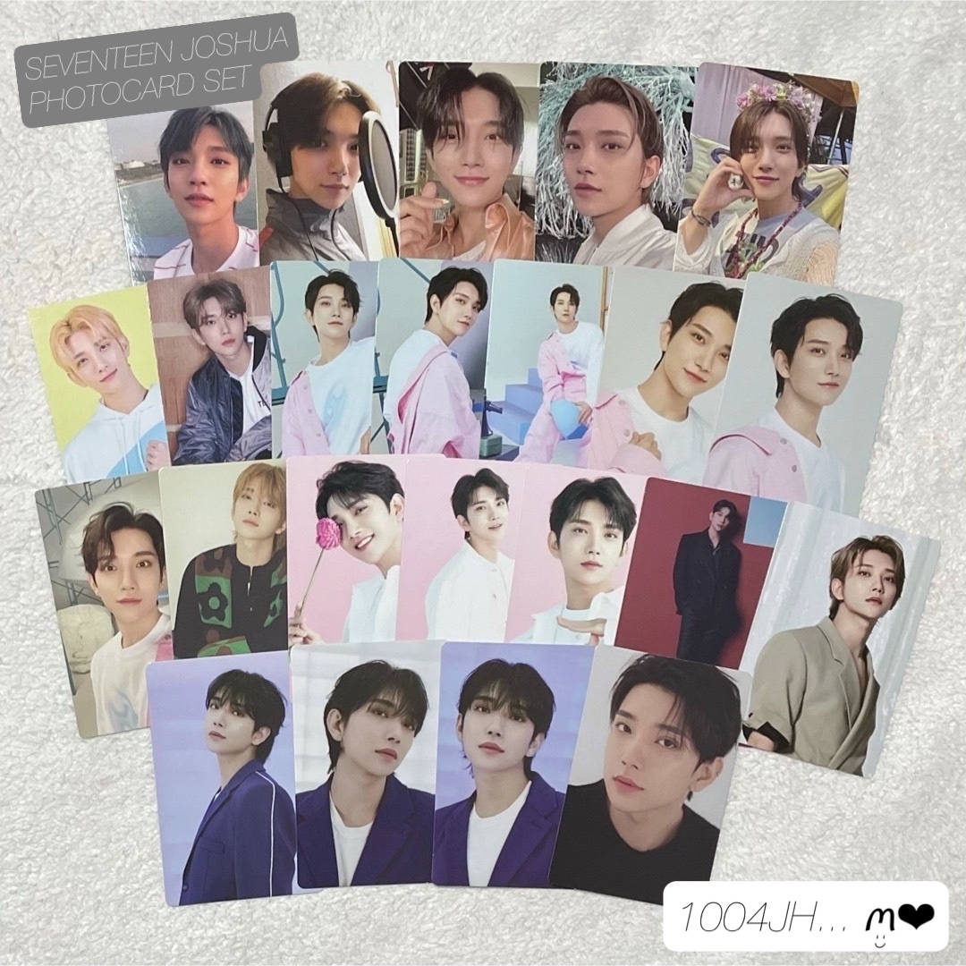 SEVENTEEN ジョシュア We make you トレカ コンプ SEVENTEEN セブチ