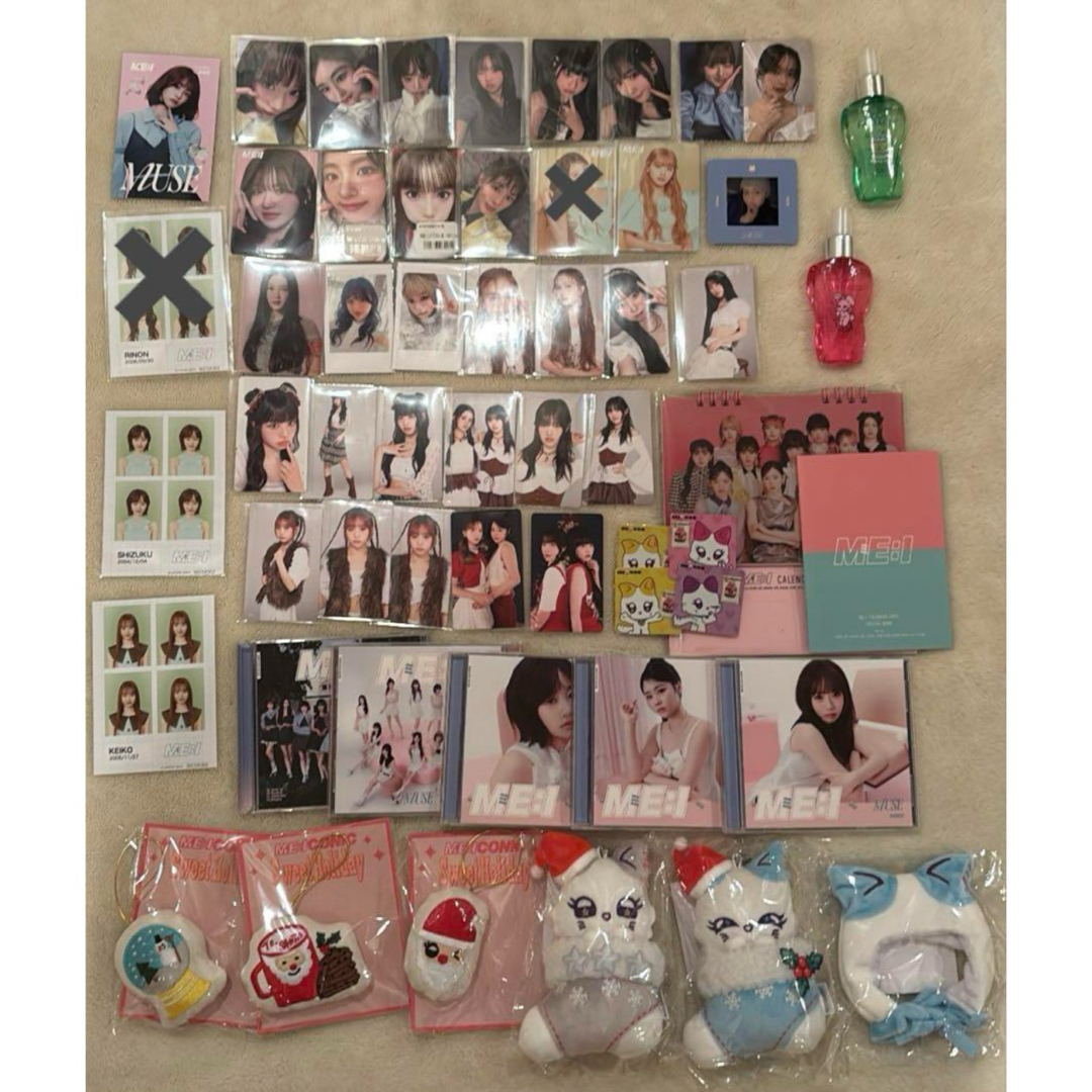 ME:I MUSE トレカ 選出店舗 ソロ タワレコ ラポスタ ミーアイ FC盤の