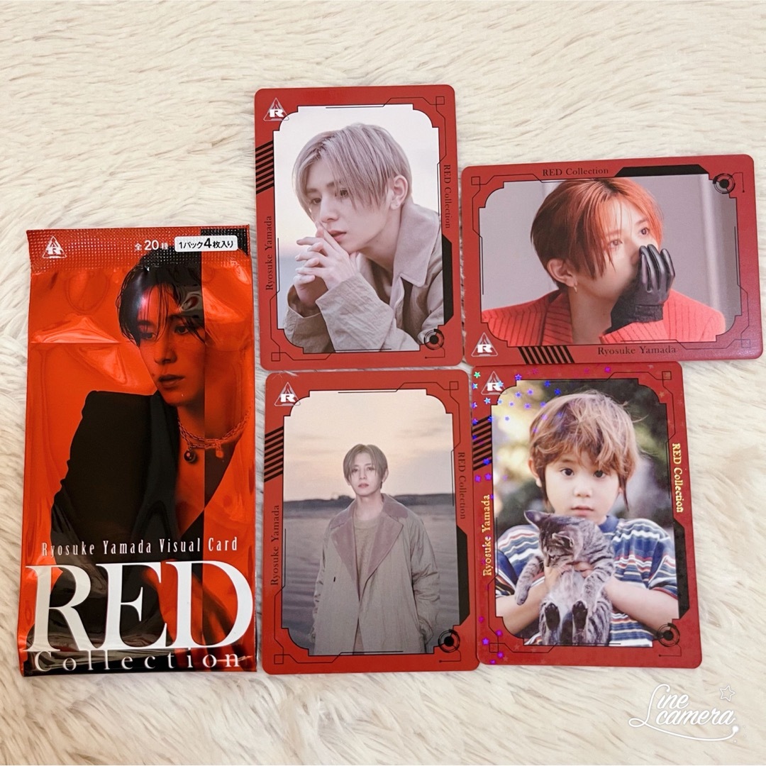 山田涼介 ビジュアルカード LIVE TOUR 2025 RED の通販 by ぬち's shop