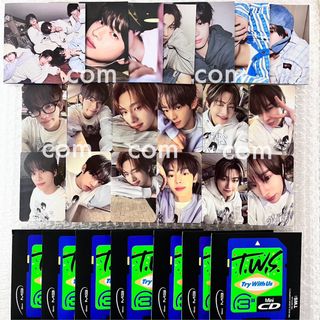 TWS TRY WITH US トレカ compact アルバム コンプリートの通販 by