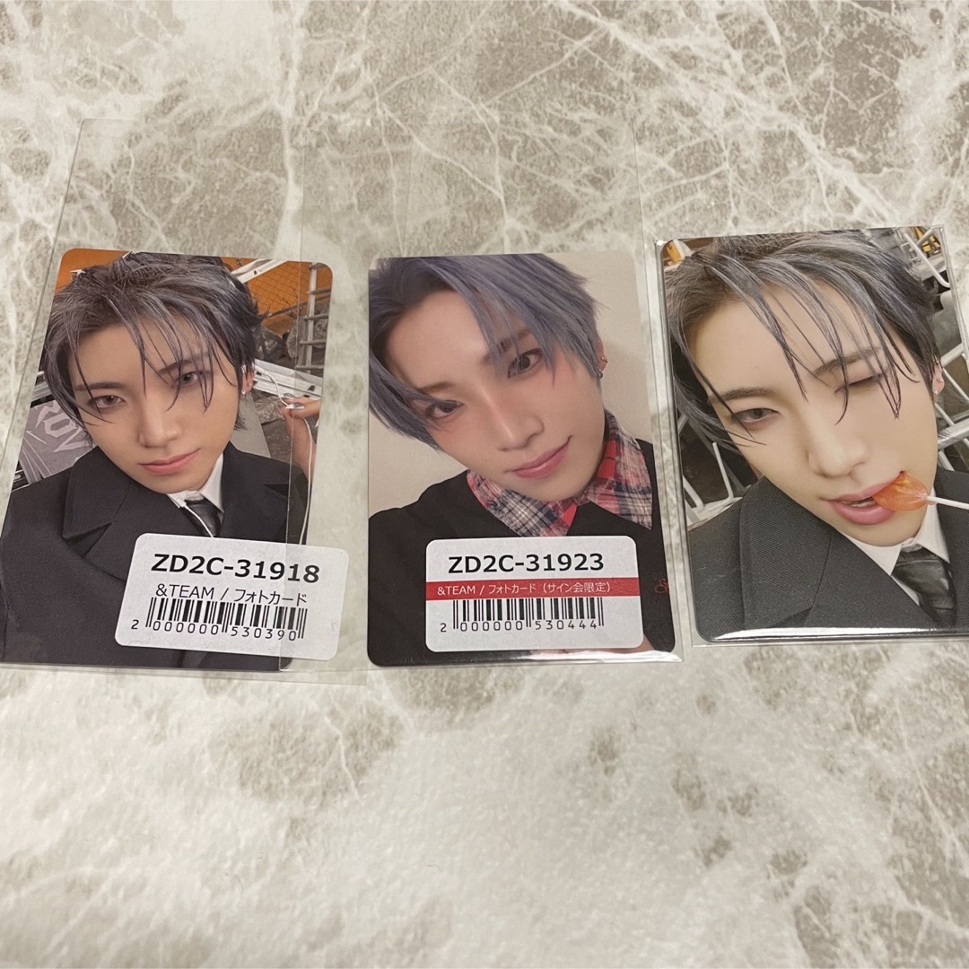 &TEAM - &TEAM Go in Blind 月狼 トレカ YUMA ユウマ セットの通販 by