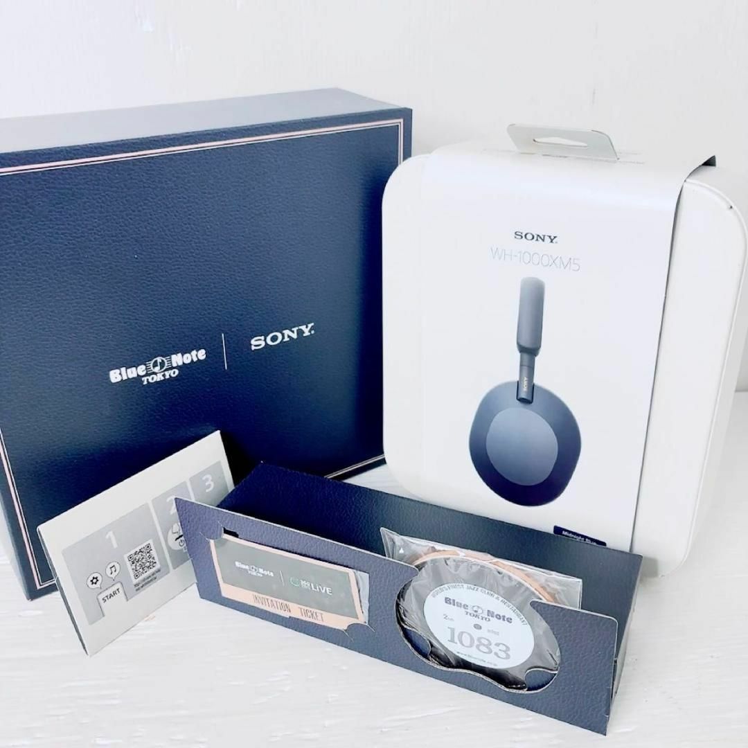 SONY - SONY WH-1000XM5 ミッドナイトブルー blue note限定品の通販 by