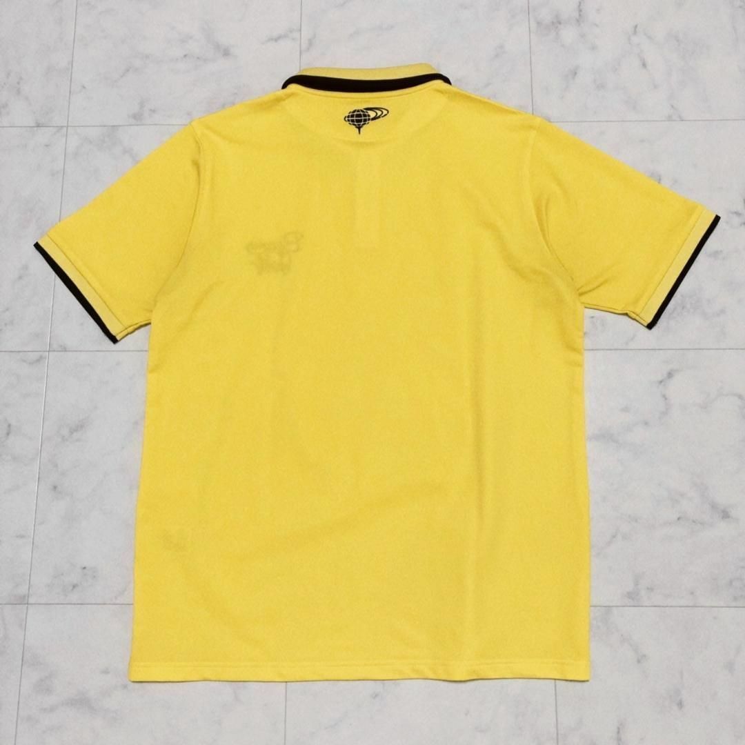 BEAMSGOLF - BEAMS GOLF ORANGE LABEL 襟裏ロゴポロシャツ イエローXL