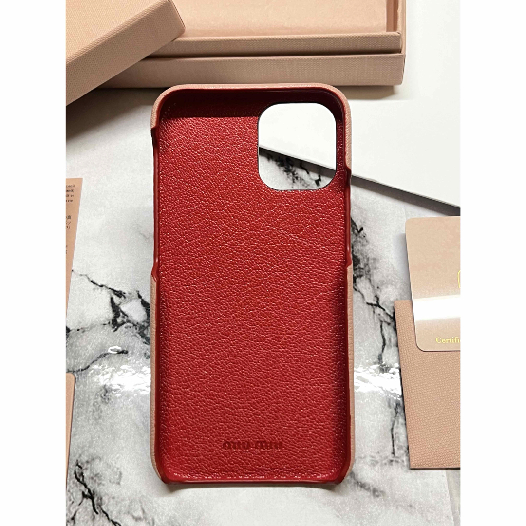 MIU MIU - 【新品未使用】miumiu iPhone12 mini ケース スマホケース 1