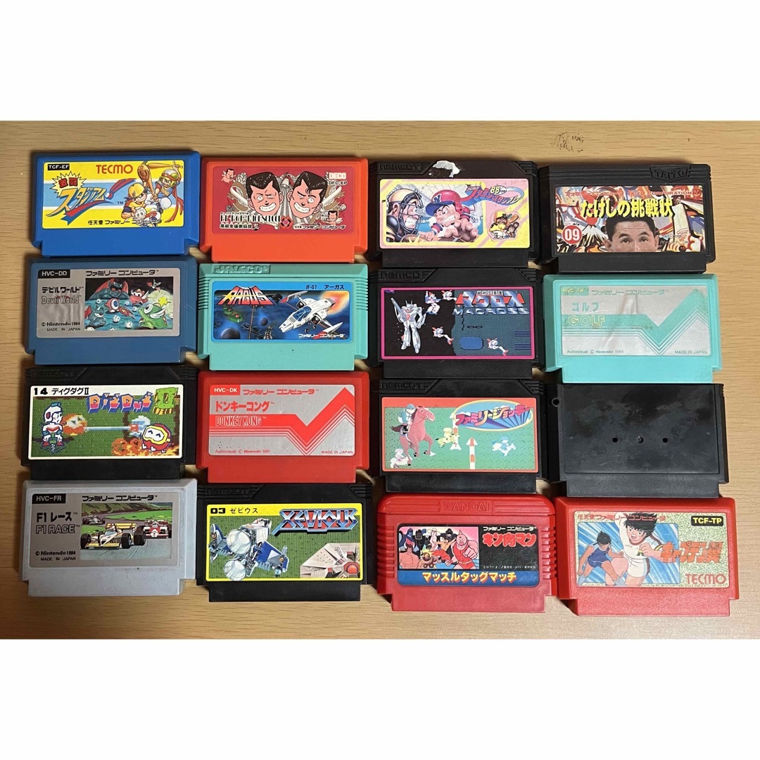 ファミリーコンピュータ - ファミコンソフト 64本セット レトロゲーム