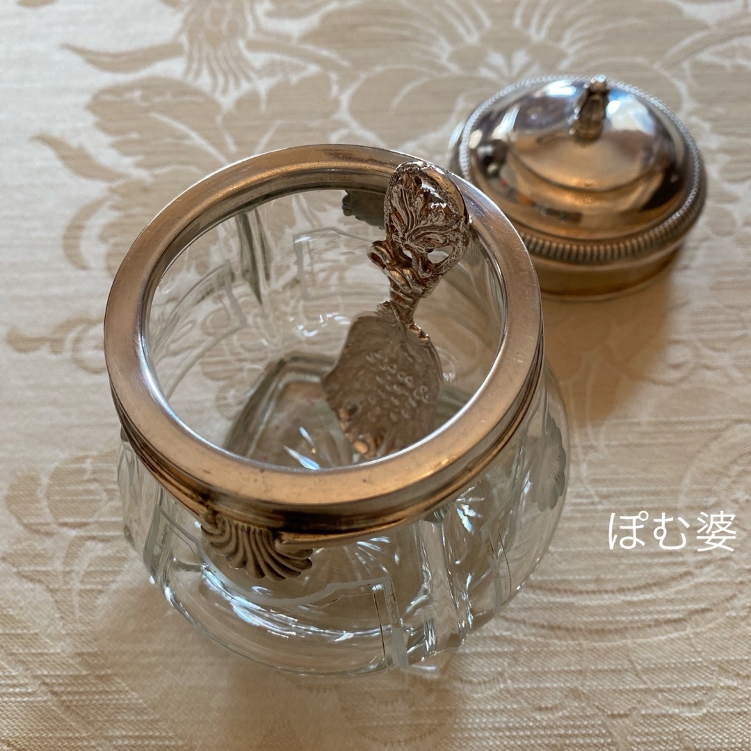 マッピン＆ウェッブ／ティーキャディースプーン】純銀 スターリング