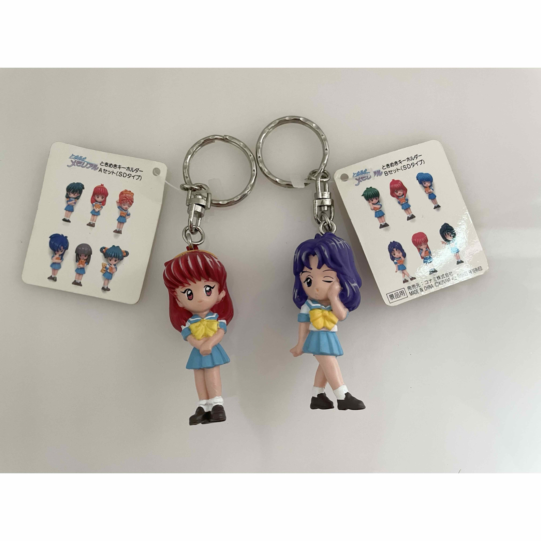 KONAMI - ときめきメモリアル ときメモ キーホルダー 藤崎詩織 鏡魅羅