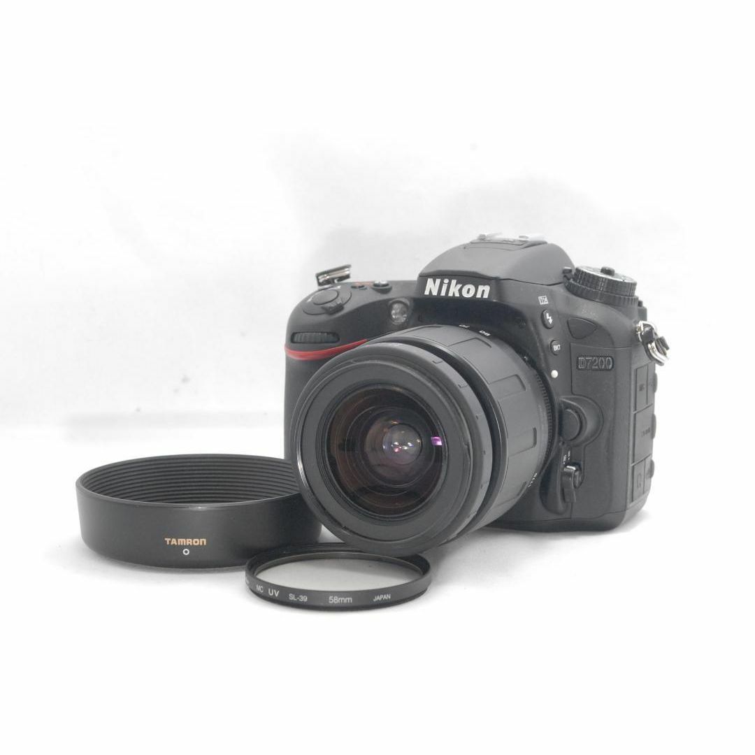 Nikon - 匿名配送✨Nikon D7200 デジタル一眼レフ レンズ付き 標準の