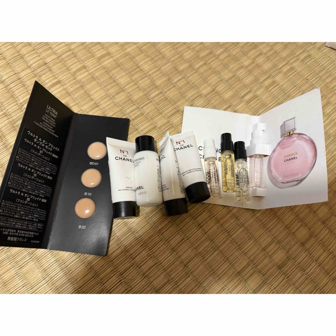 CHANEL - CHANEL サンプル 11点(香水サンプル5点含む)の通販 by siri