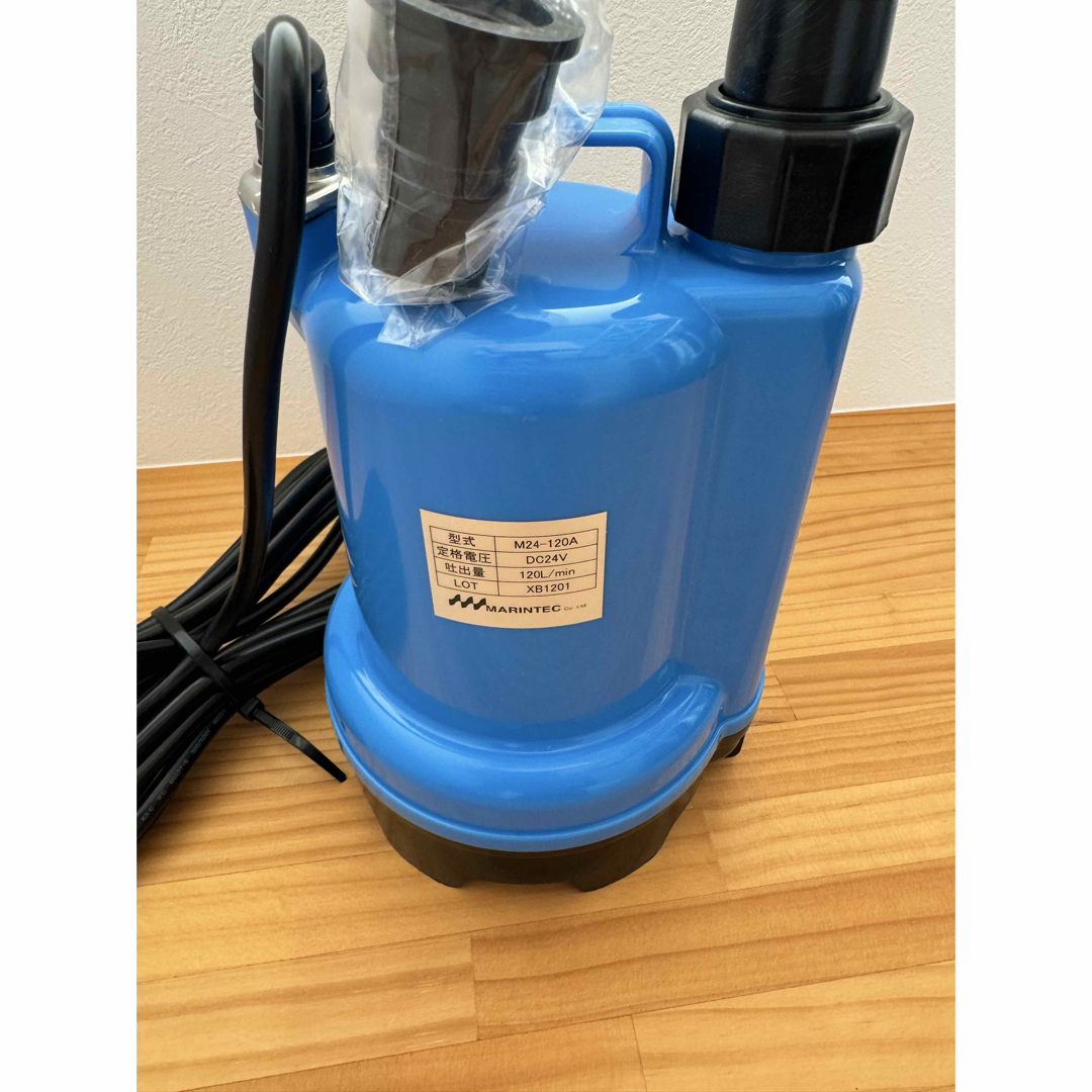 25】水中ポンプ 海水対応 毎分100L マキタ18Vバッテリの通販 by バス