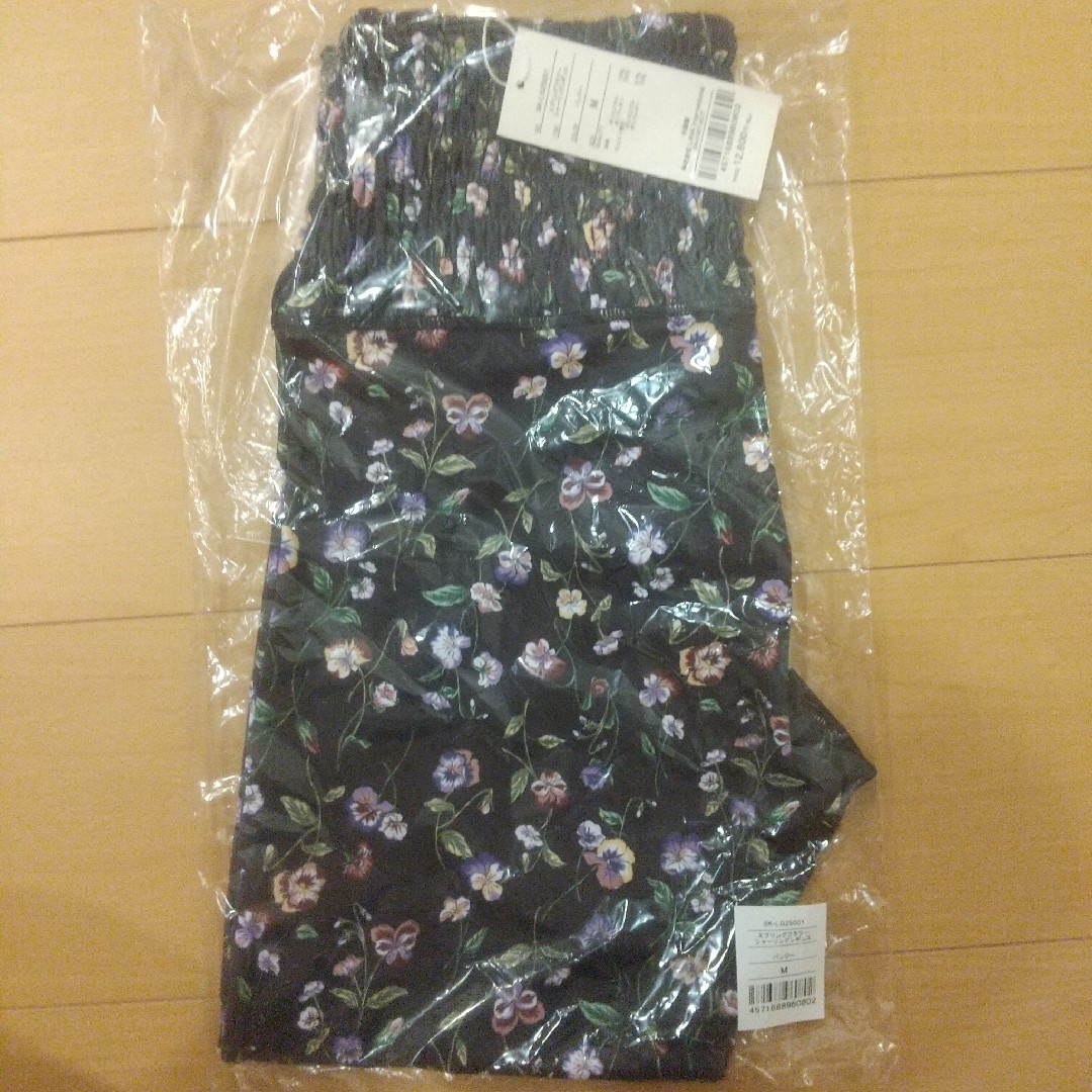 SUKALAスプリングフラワーシャーリングレギンス パンジー S SUKALA