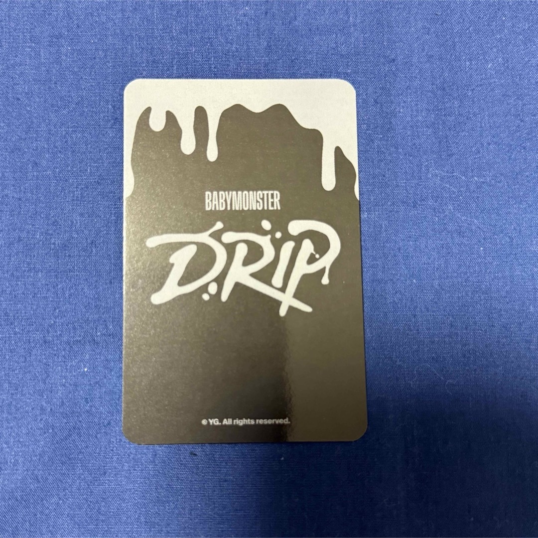 BABYMONSTER アヒョン DRIP 韓国 ポップアップ トレカ ランダムの通販