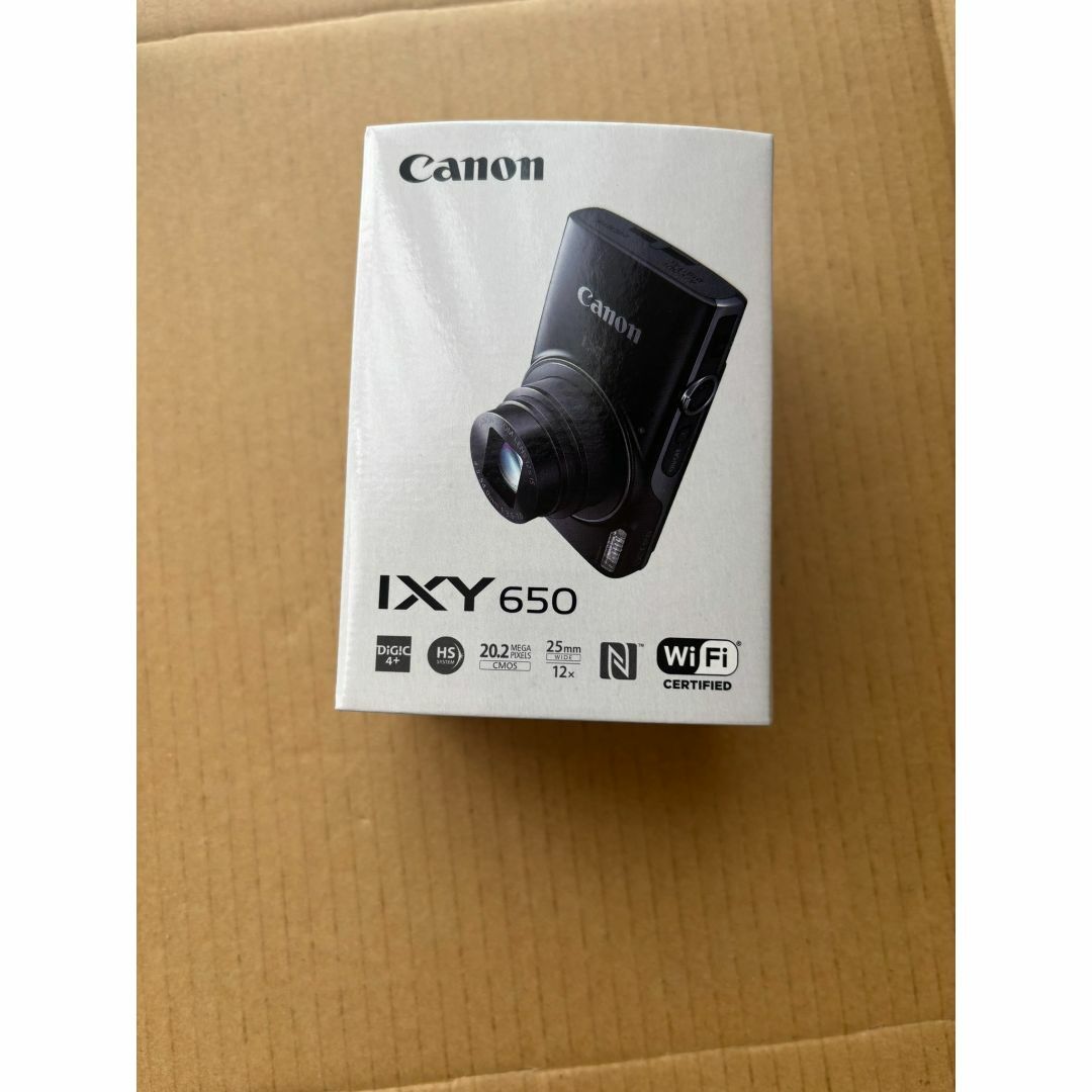 新品未開封】Canon IXY650 ブラック デジタルカメラ