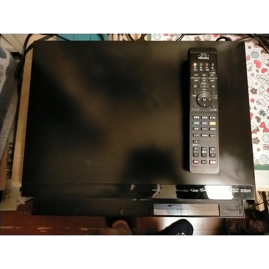 東芝 - 東芝HDD＆BLレコーダー D-B305K・リモコン+HDMI付の通販 by 善