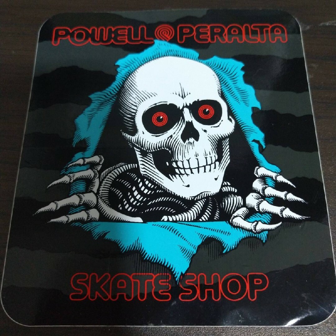 POWELL - (縦11cm横9.9cm)powell パウエル ステッカーの通販 by