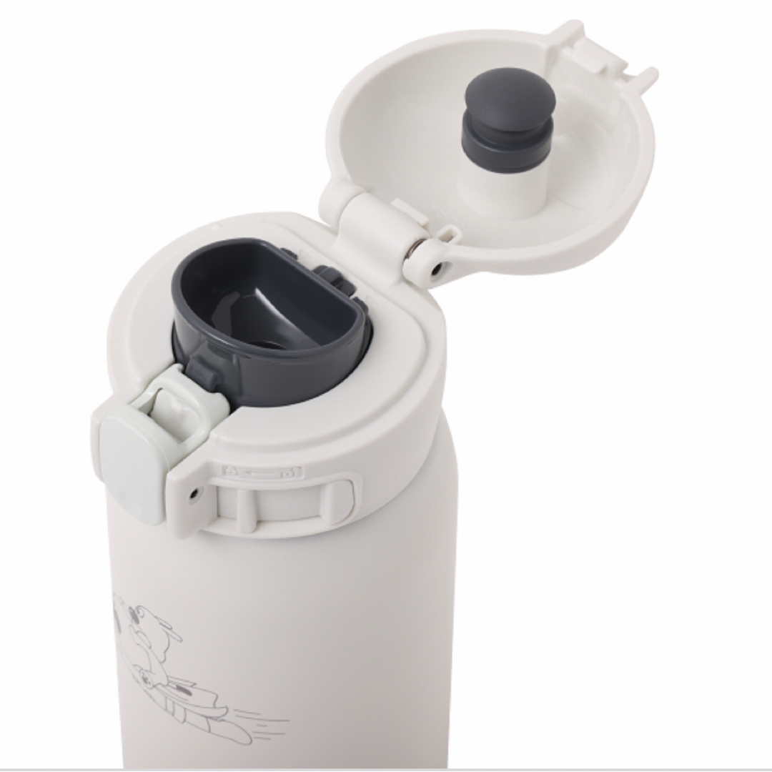 新品未使用】アンパンマン ホワイト 水筒 ステンレスマグ 保温 保冷