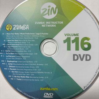 Zumba - 超希少！ ZUMBA ズンバ ZIN31 CD ＆ DVD インストラクター専用