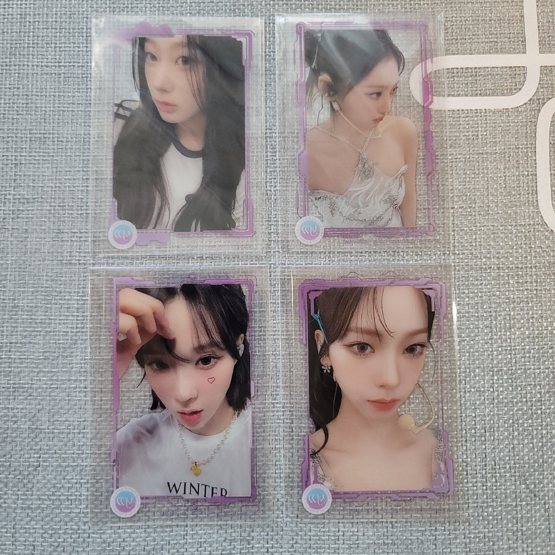 aespa KARINA MY-Jファンクラブ2025限定トレカ aespaファンクラブ特典