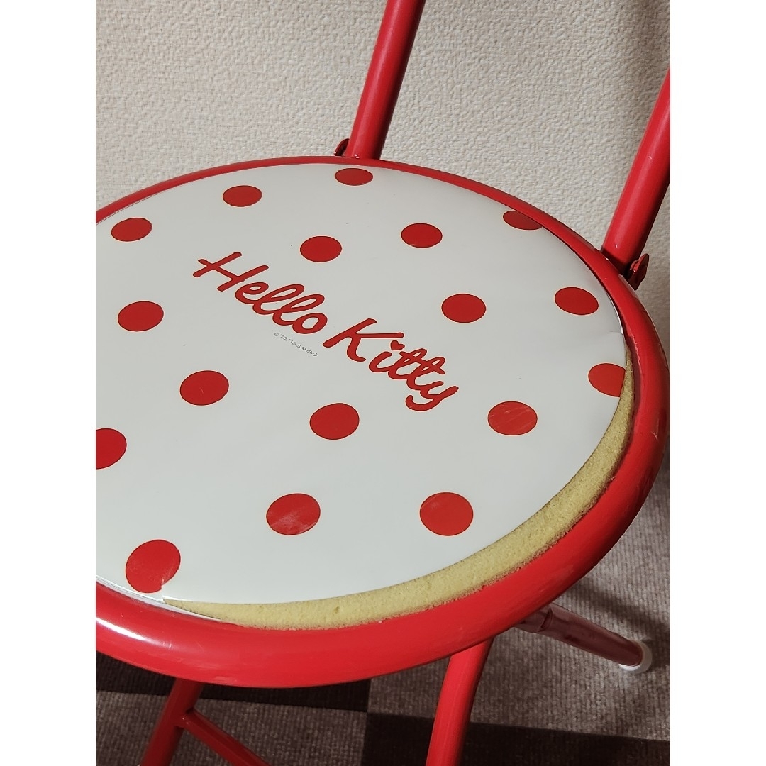 サンリオ - ☆超レア☆ハローキティ 折り畳みチェアの通販 by ふみ