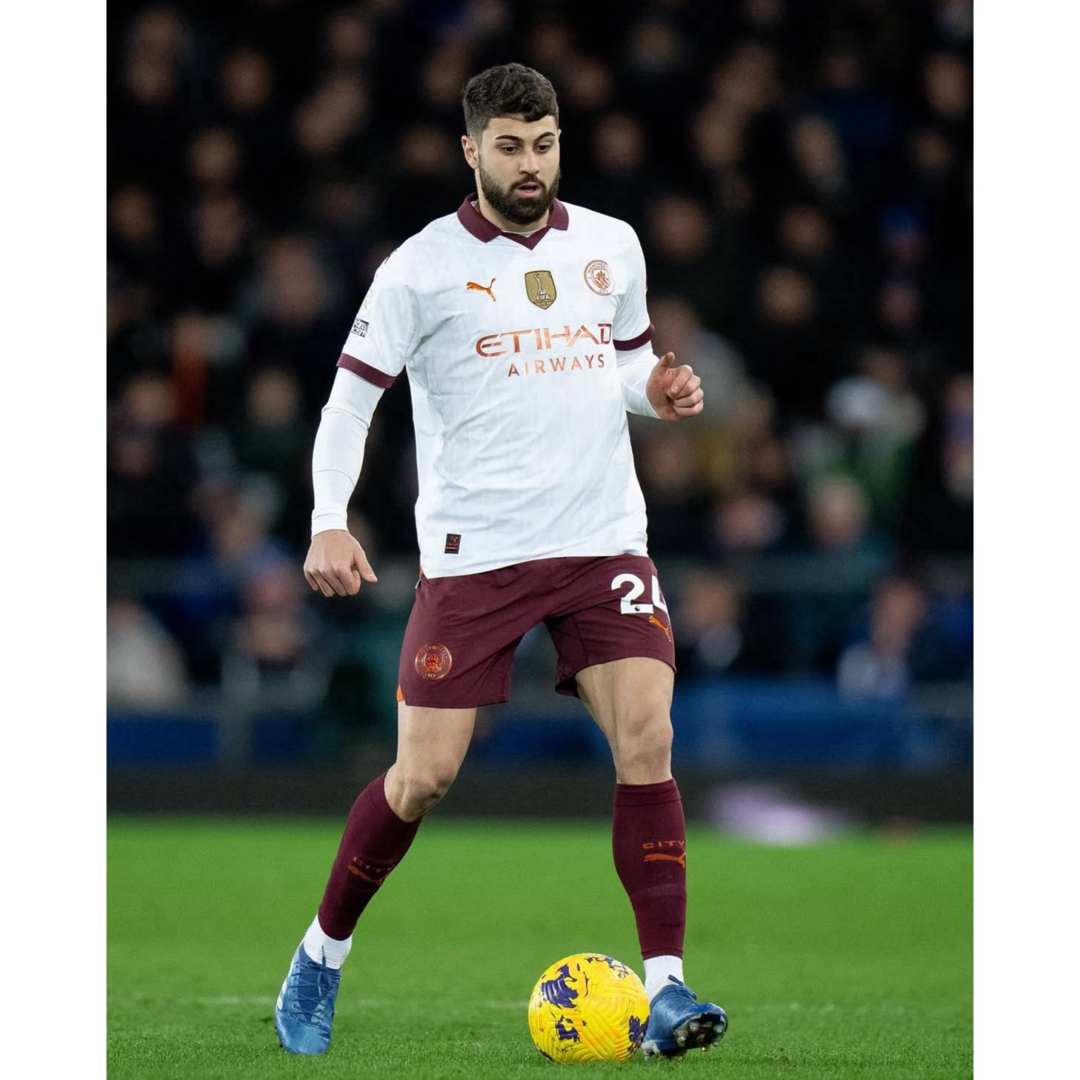 PUMA - マンチェスターシティ 23/24 アウェイ グヴァルディオル サイン