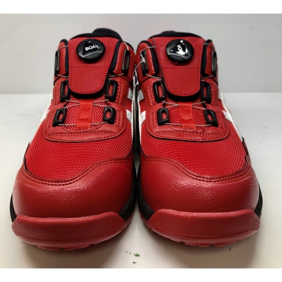 asics - アシックス asics ウィンジョブ CP209 BOA レッド×ホワイトの